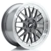 JR Wheels JR23 18x8 ET40 5x112 Hyper Gray w/Machined Lip