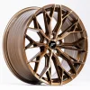 JR Wheels JR49 20x10 ET20-48 5H BLANK Platinum Bronze
