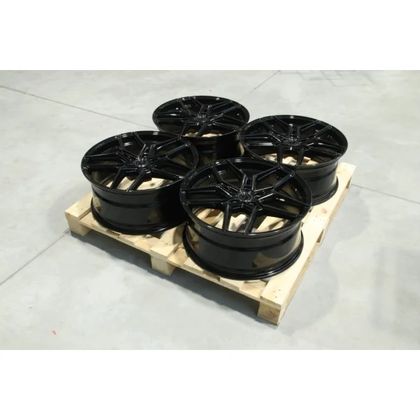 Set of CVR5 21x9 ET37 5x112 Double Tinted Black