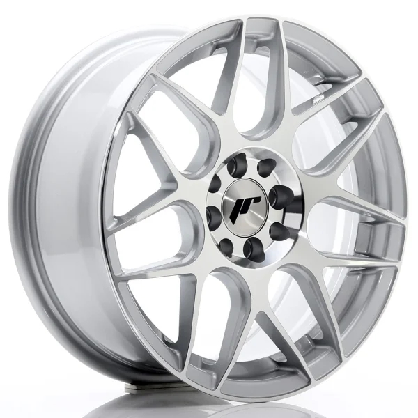 JR Wheels JR18 16x7 ET25 4x108 Silver Machined Face