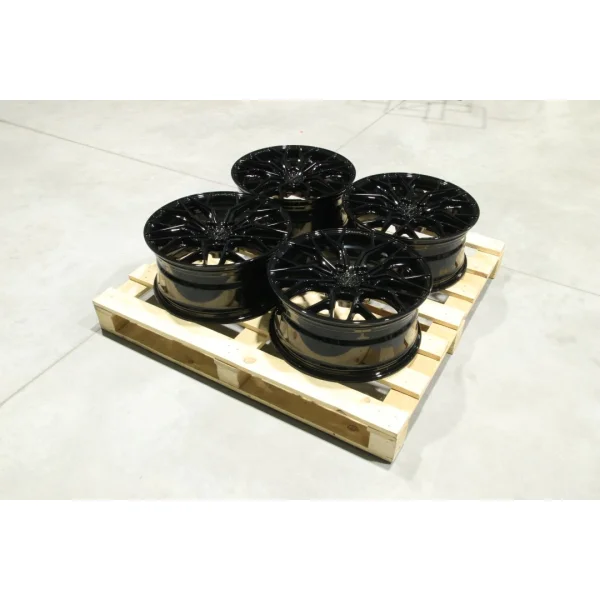 Set of CVR1 19x8,5 ET30 5x108 Gloss Black