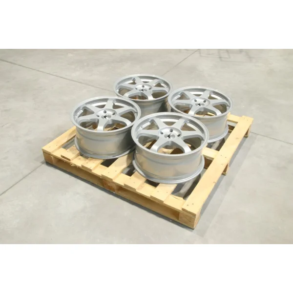 Set of JR3 18x8 ET26 5x120 Gloss Silver