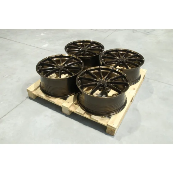 Set of JR37 21x9 + 21x9,5 ET35 5x112 Gloss Bronze