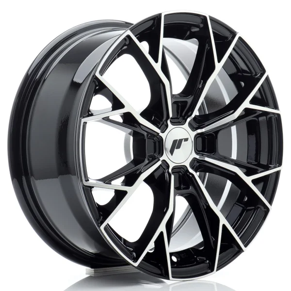JR Wheels JR49 16x7 ET25 4x108 Gloss Black Machined