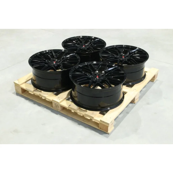 Set of JR28 20x8,5 ET35 5x120 Gloss Black