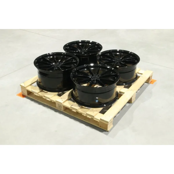 Set of JR21 20x8,5 ET40 5x112 Gloss Black