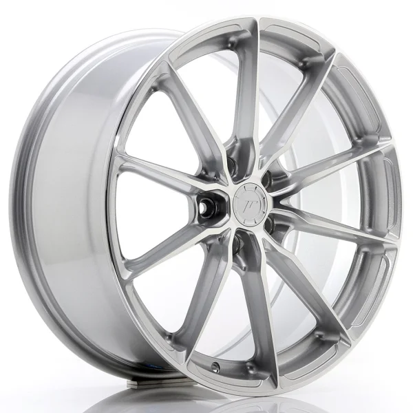 JR Wheels JR37 19x8,5 ET35 5x112 Silver Machined Face