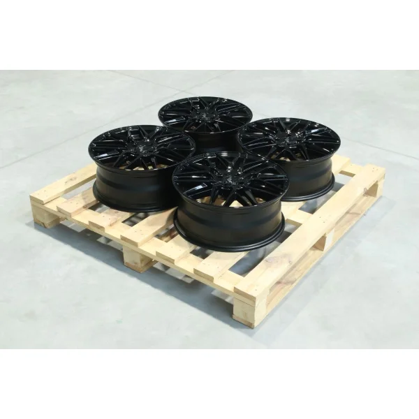 Set of JR28 17x7 ET38 4x100 Gloss Black