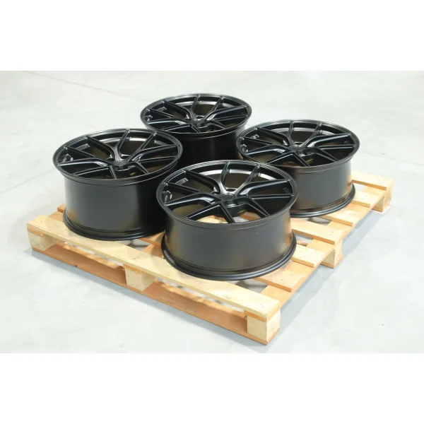Set of SL01 20x8,5 ET35 + 20x10 ET45 5x120 Matt Black