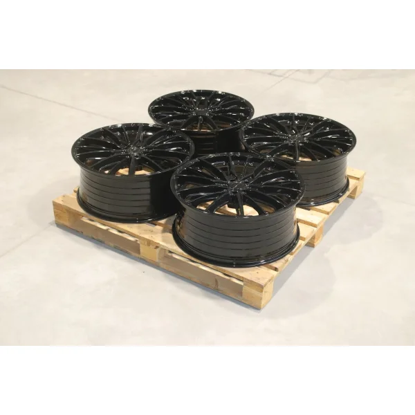 Set of CVR7 22x9 ET40 5x112 Gloss Black