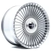 Vesser VSR9 21x11 ET10-50 BLANK Silver Machined Face