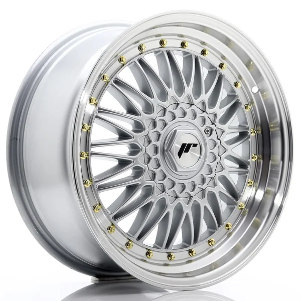 JR Wheels JR9 18x8 ET35 5x108/112 Silver w/ Machined Lip