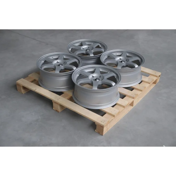 Set of JR3 18x8 ET40 5x120 Gloss Silver