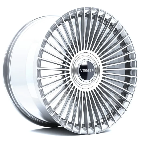 Vesser VSR9 22x10,5 ET10-46 BLANK Silver Machined Face