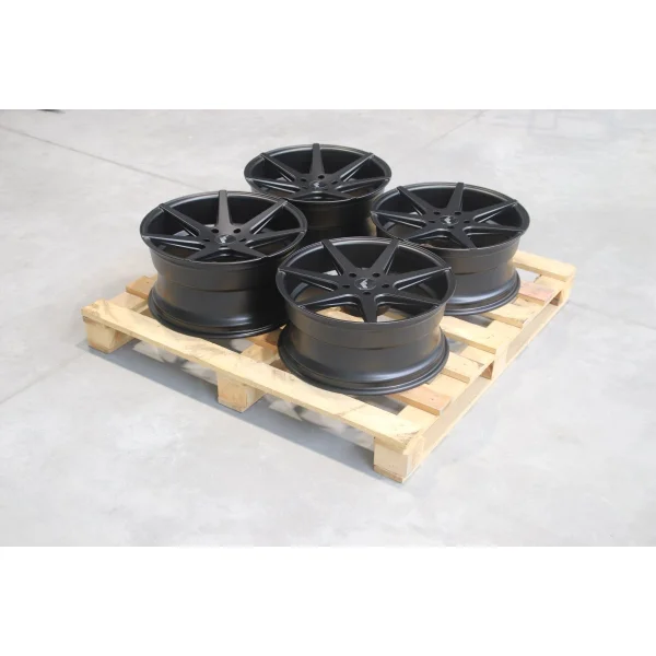 Set of JR20 19x8,5 ET25 + 19x9,5 ET40 5x120 Matt Black