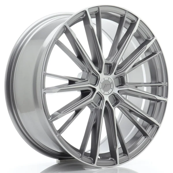 JR Wheels JR52 20x8,5 ET20-45 5H BLANK Titanium Machined Face