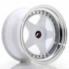 JR Wheels JR6 17x10 ET20 BLANK White w/Machined Lip