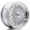 JR Wheels JR9 17x7,5 ET35 4x100/108 Silver w/Machined Lip