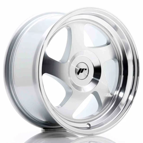 JR Wheels JR15 16x8 ET25 Blank Silver Machined