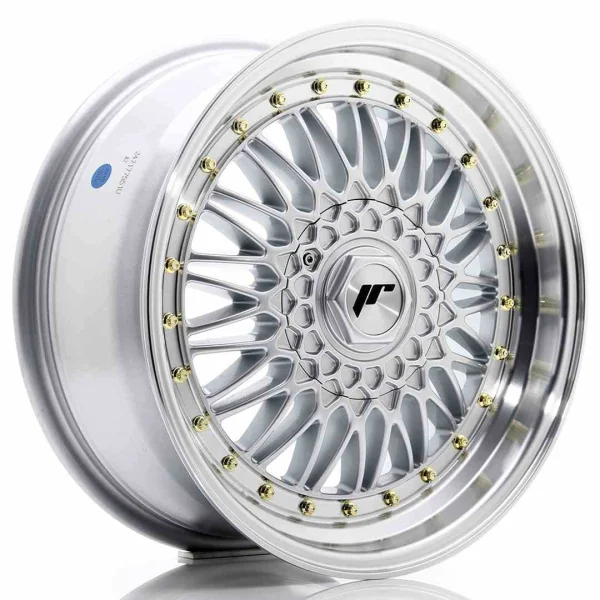JR Wheels JR9 17x7,5 ET35 4x100/108 Silver w/Machined Lip