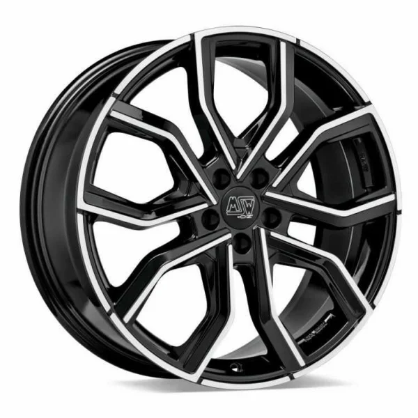 Felgi Aluminiowe 20" MSW 41 5x112 10J ET19 Gloss Black Full Polished
