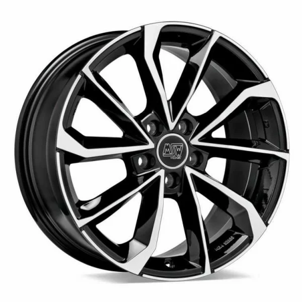 Felgi Aluminiowe 19" MSW 42 5x112 8J ET45 Gloss Black Full Polished