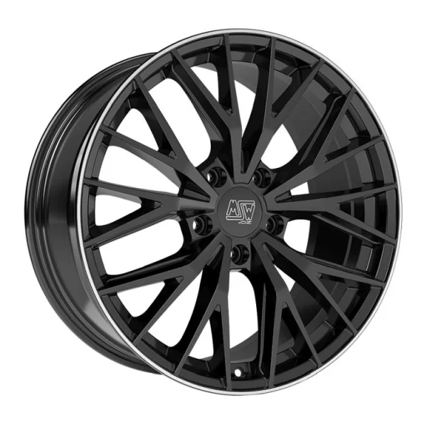 Felgi Aluminiowe 20" MSW 44 5x112 10J ET19 Gloss Black Diamond Lip