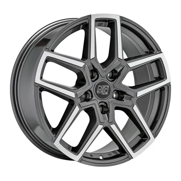 Felgi Aluminiowe 20" MSW 52 5x120 8,5" ET41,5 Glosgun Metafulpolished