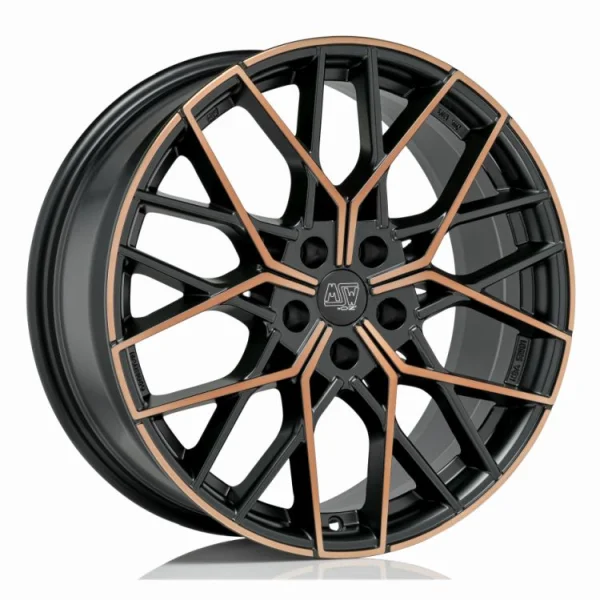 Felgi Aluminiowe 19" MSW 74 5x112 8J ET35 MATT BLACK COPPER FULPOLISHED